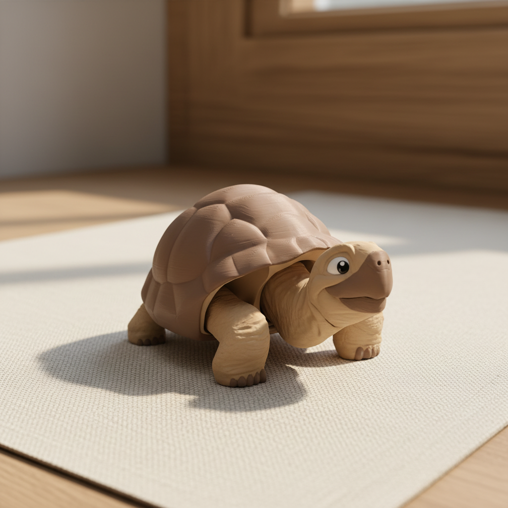 3D Printed Articulated Tortoise - Professional
