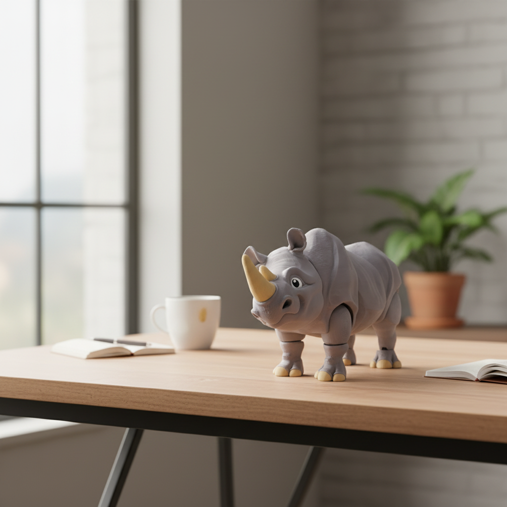 Articulated Rhino Desk Lifestyle