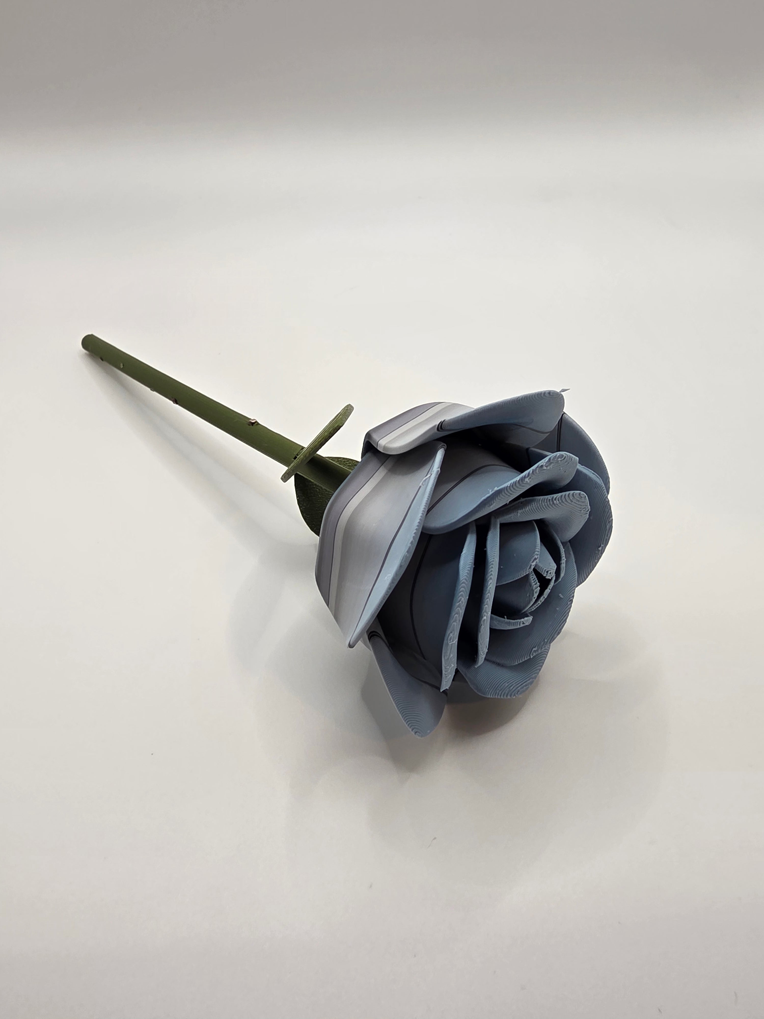 3D Printed Rose - A Flush Object, Multi Colors