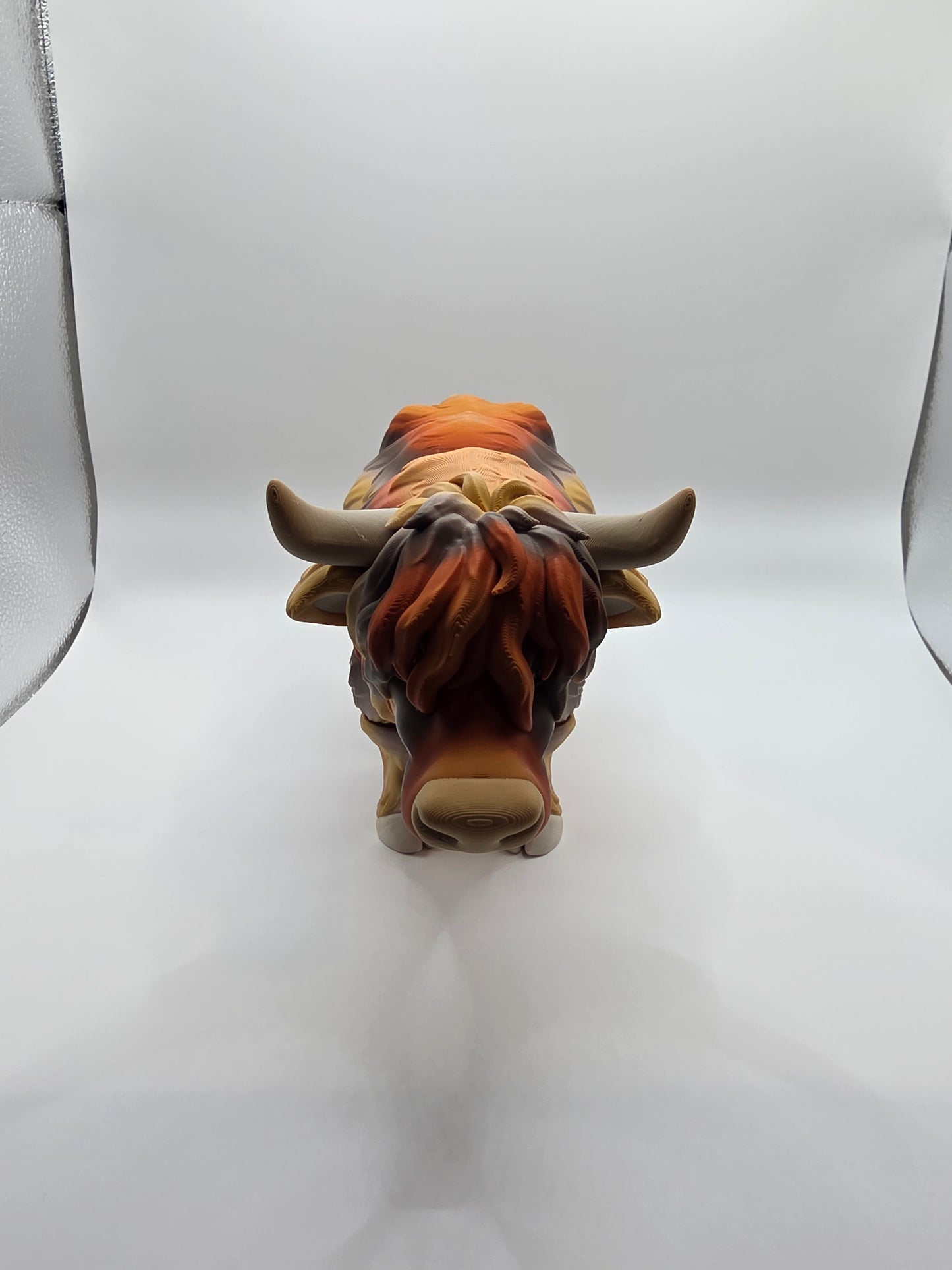 Highland Cow Articulated Flexi Farm Animal
