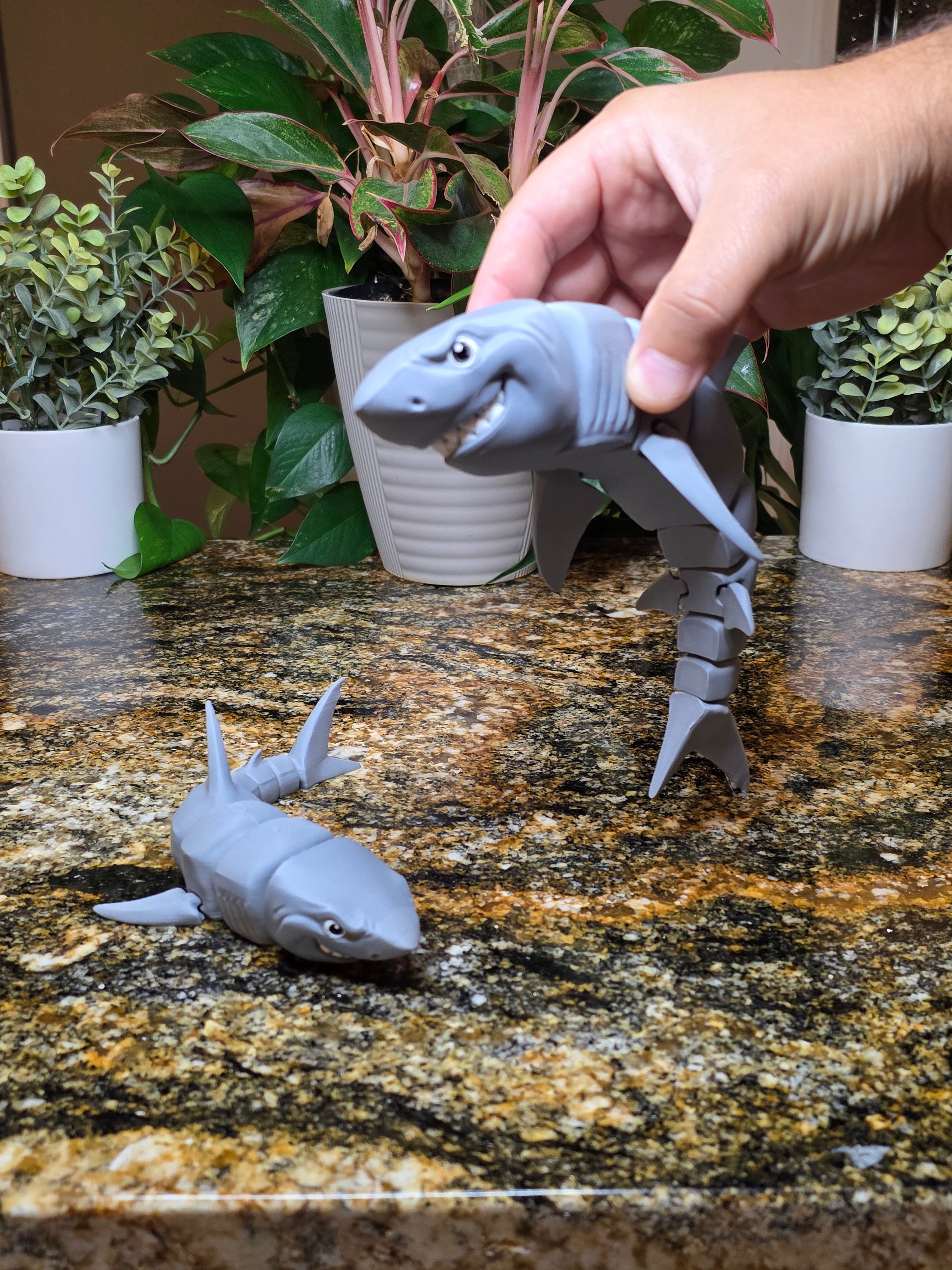 Great White Shark - Articulated Flexi Sea Animal