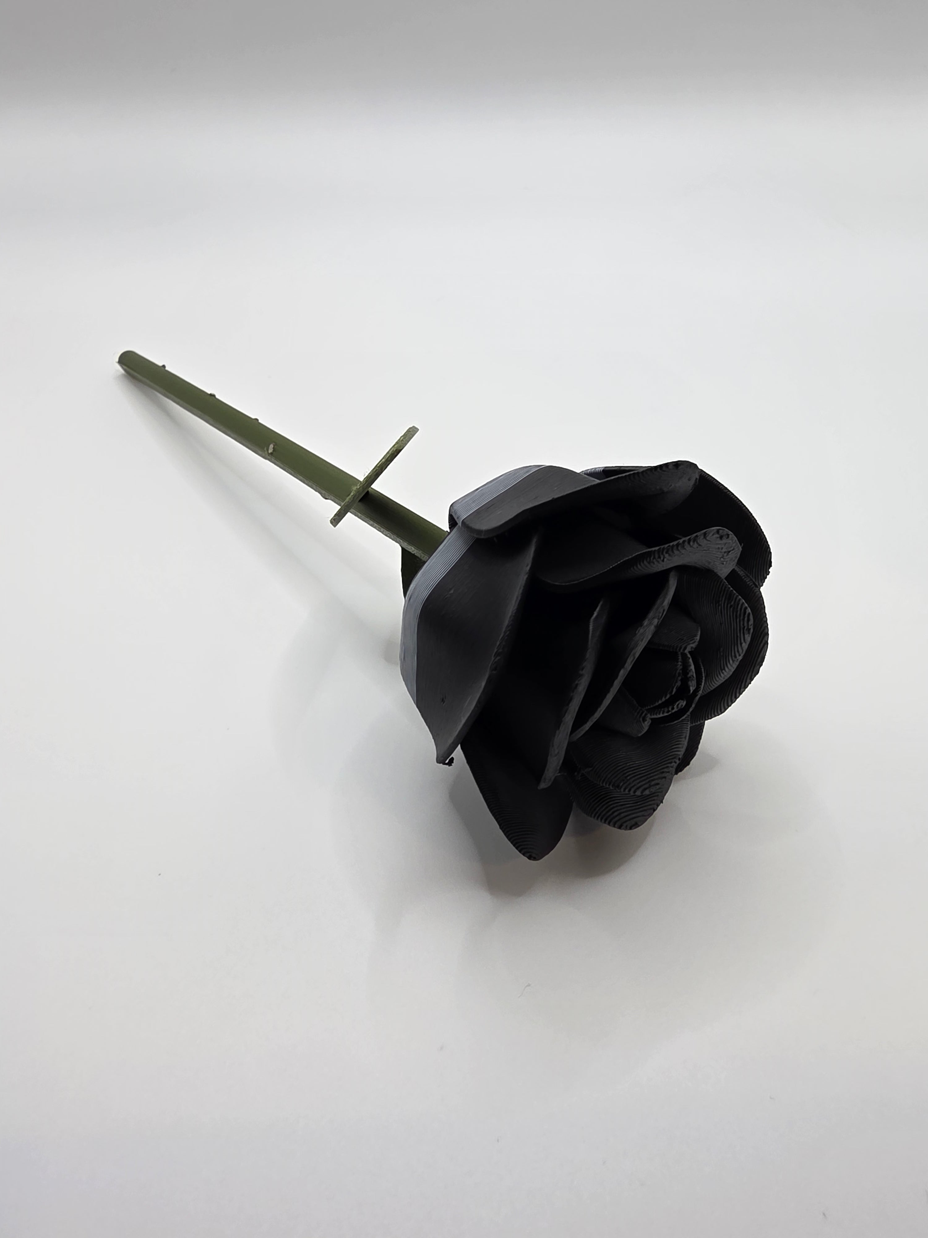 3D Printed Rose - A Flush Object, Multi Colors