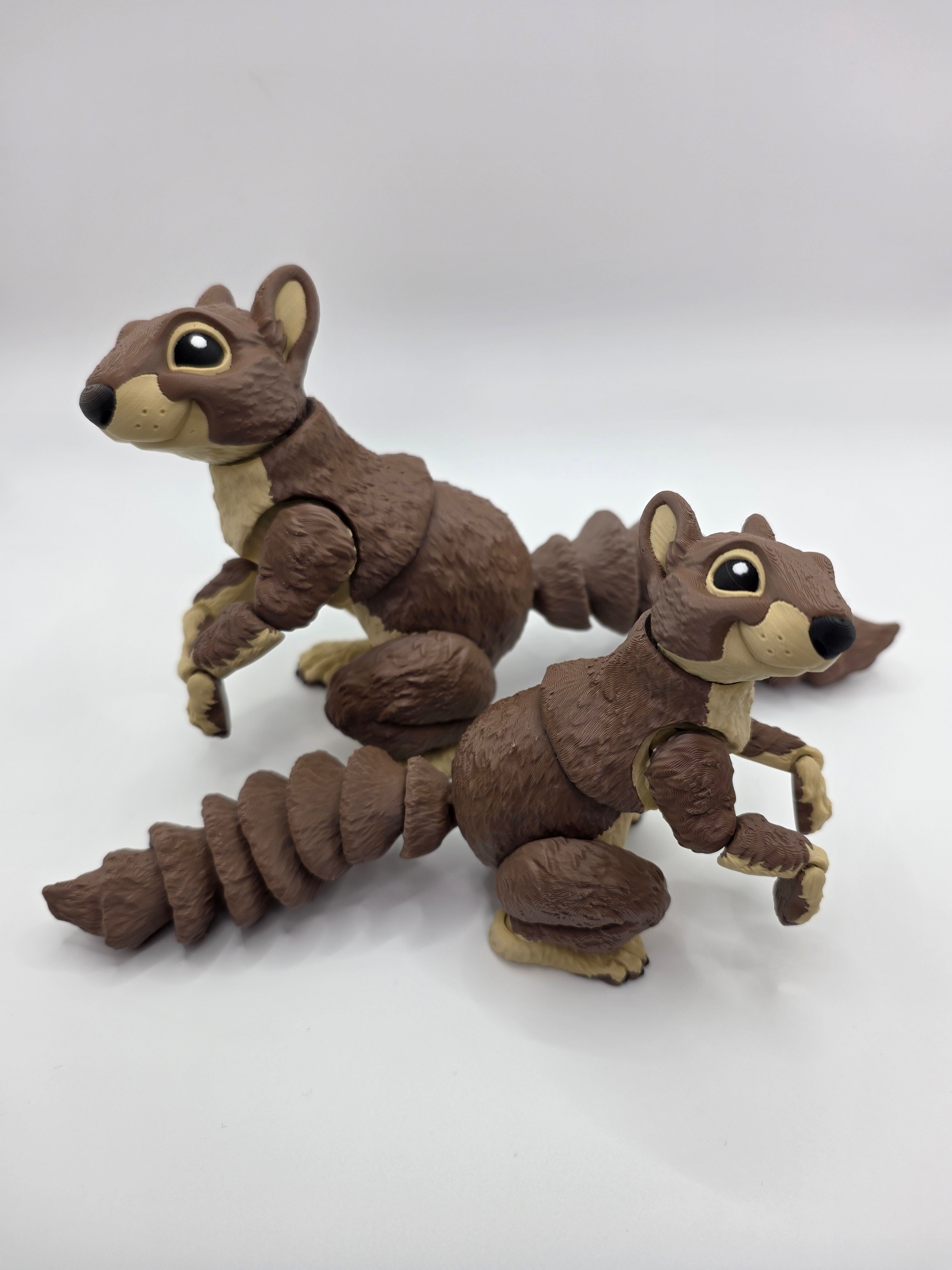 Squirrel - Articulated Flexi Woodline Animal