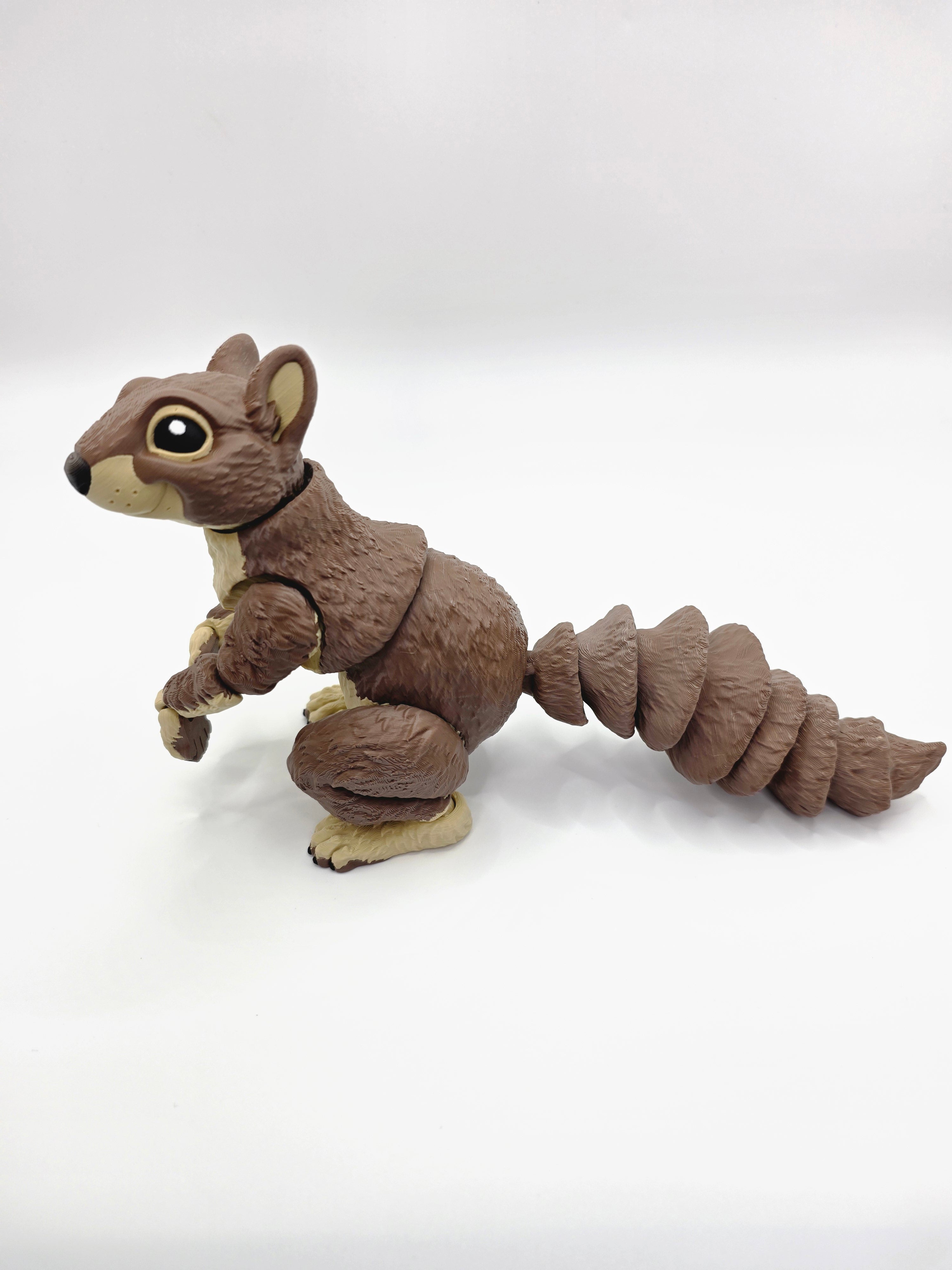 Squirrel - Articulated Flexi Woodline Animal