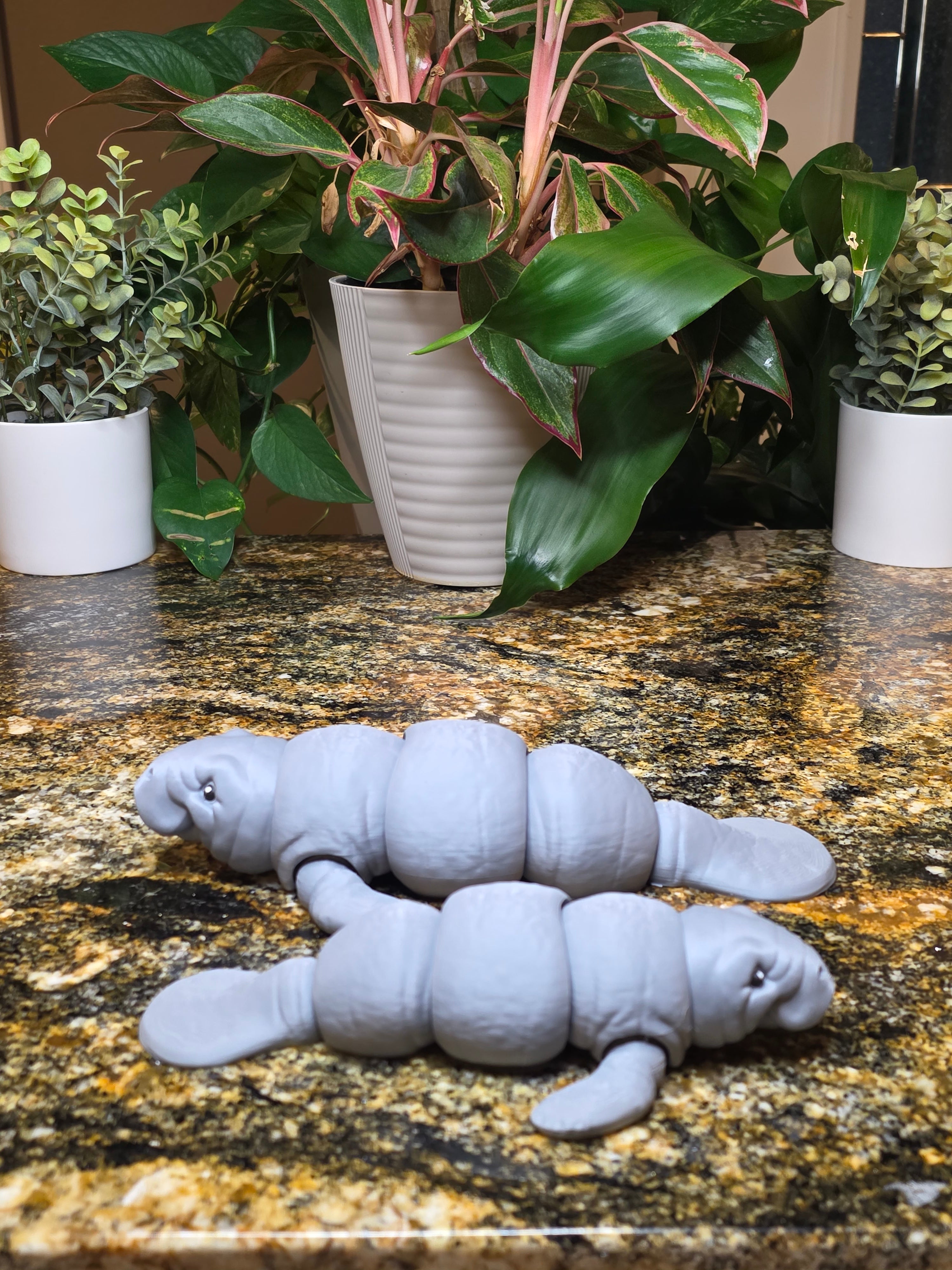 Manatees Articulated Flexi Sea Animal