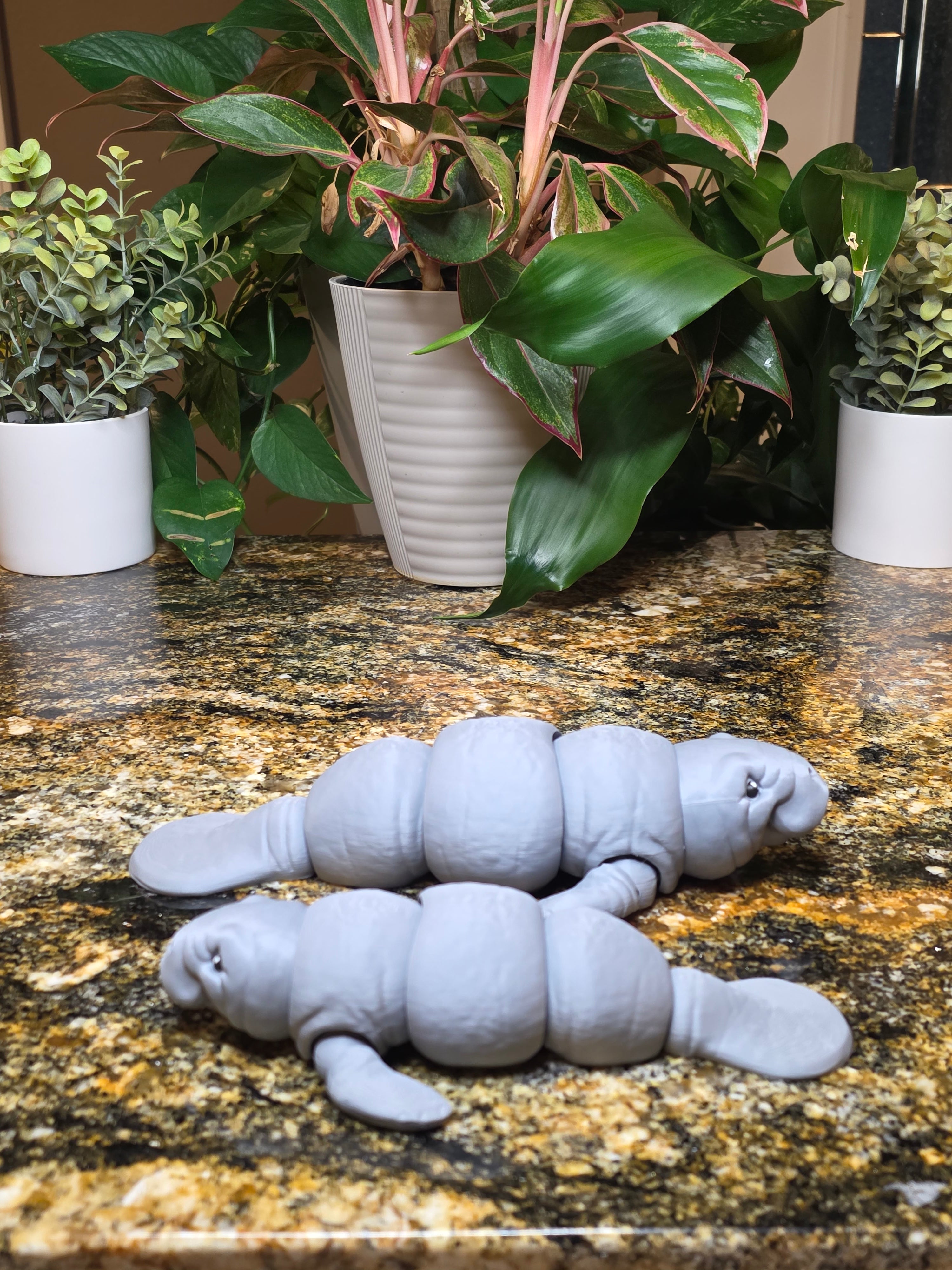 Manatees Articulated Flexi Sea Animal
