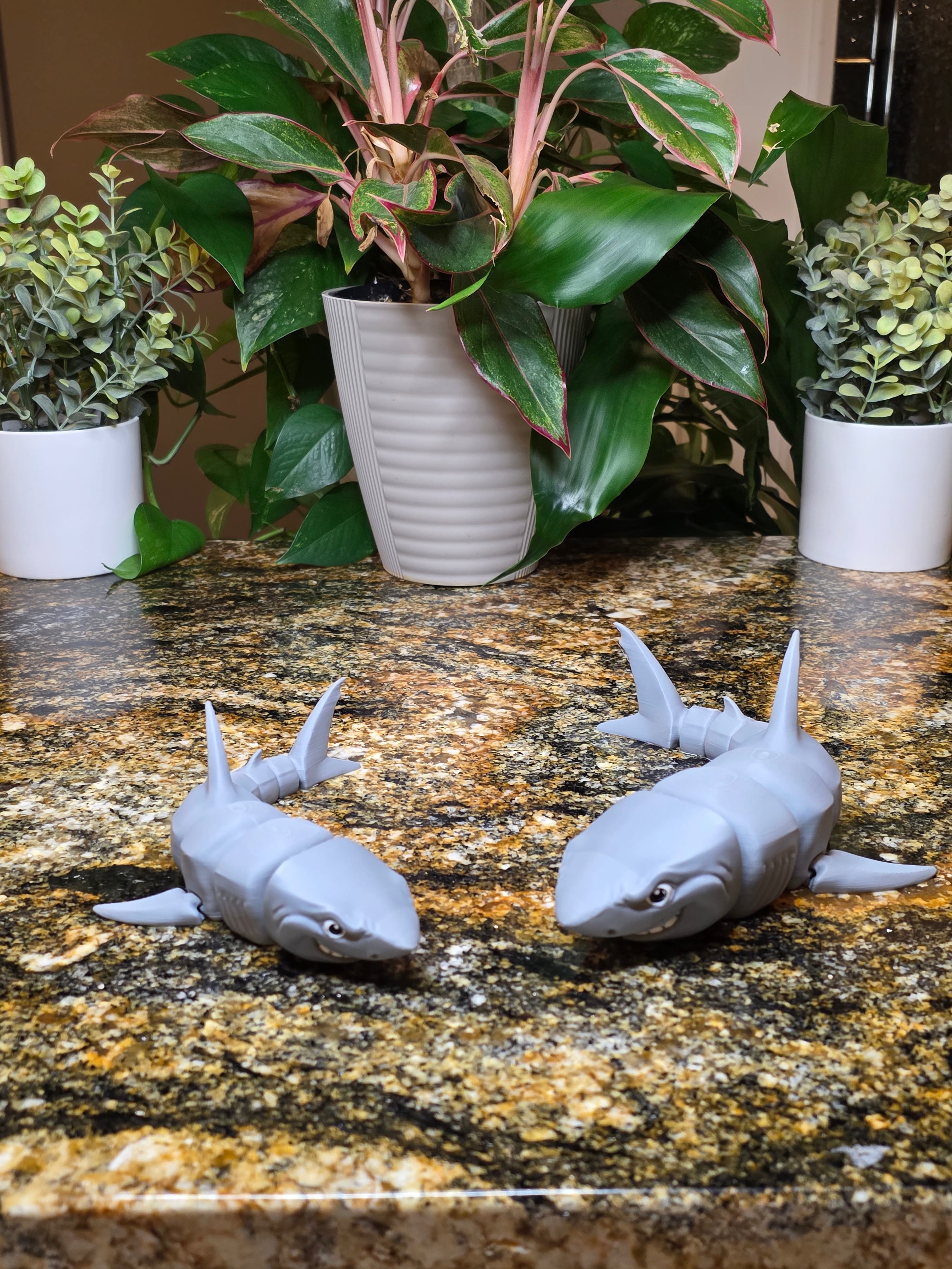 Great White Shark - Articulated Flexi Sea Animal